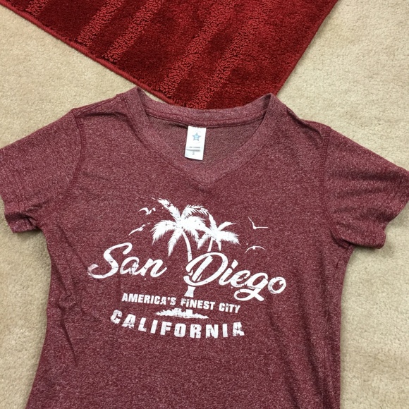 San Diego California Juniors S Vacation T-Shirt - Picture 2 of 7